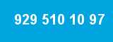 929 510 10 97 929 510 10 97